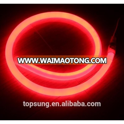 2016 new red led flex neon 360 dmx 100 led 24v