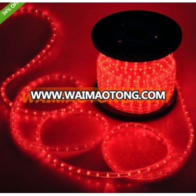 incandescent rope lights 1/2" 12v red outdoor led rope lighting by the foot Topsung Lighting