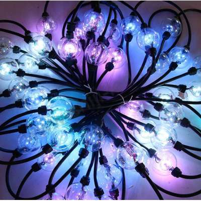 2m reel 12v digital pixel ball curtain lights shenzhen supplier